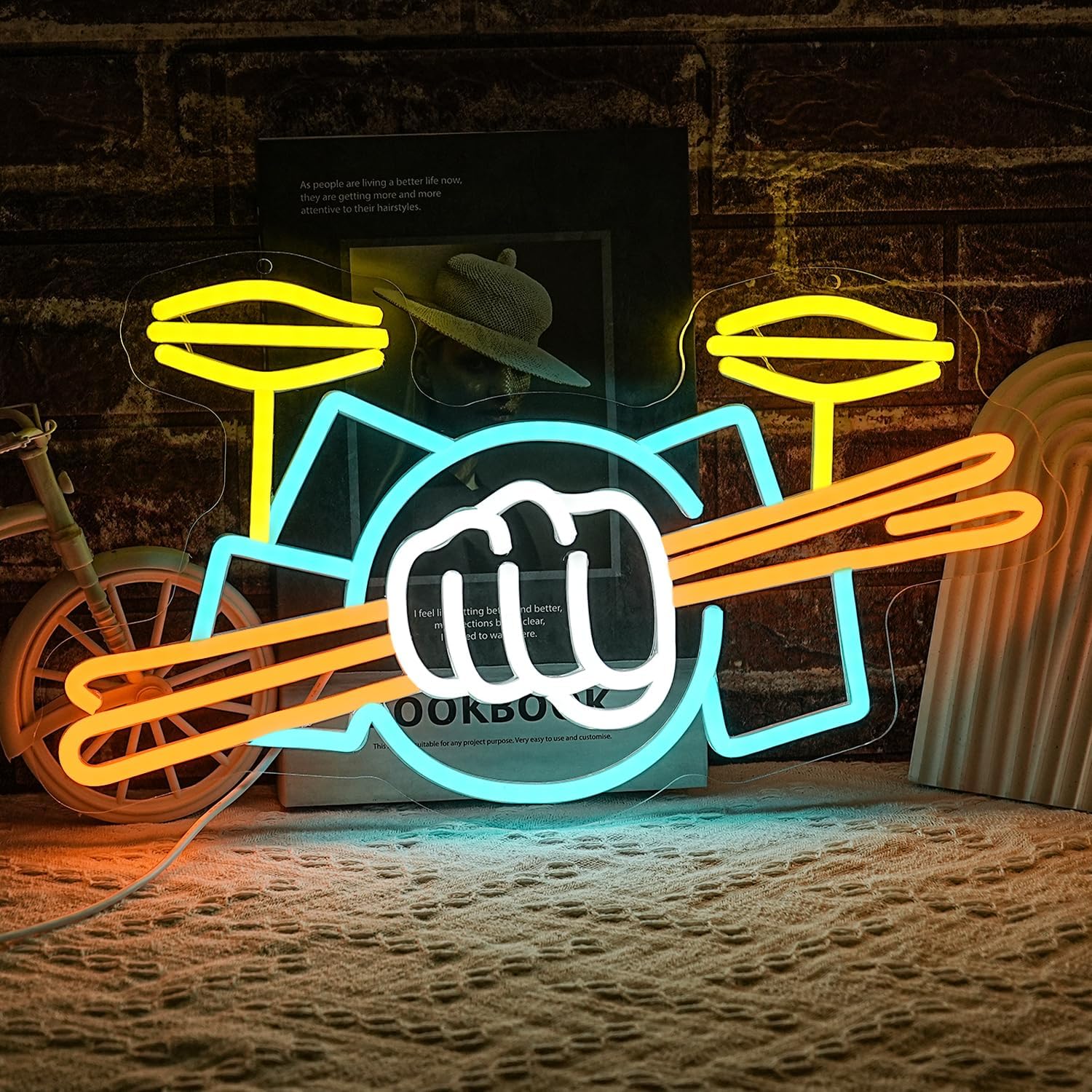 Wall Decor Lighting - Letrero Luminoso LED de Neón con