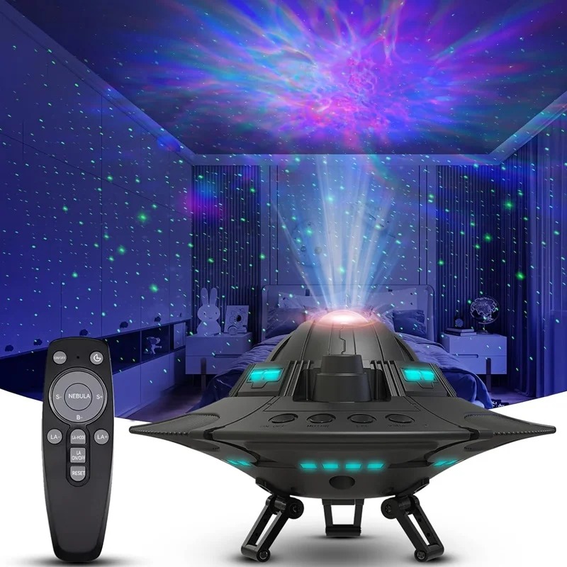 Sunset Lamp Projection - Luz nocturna UFO LED proyector de