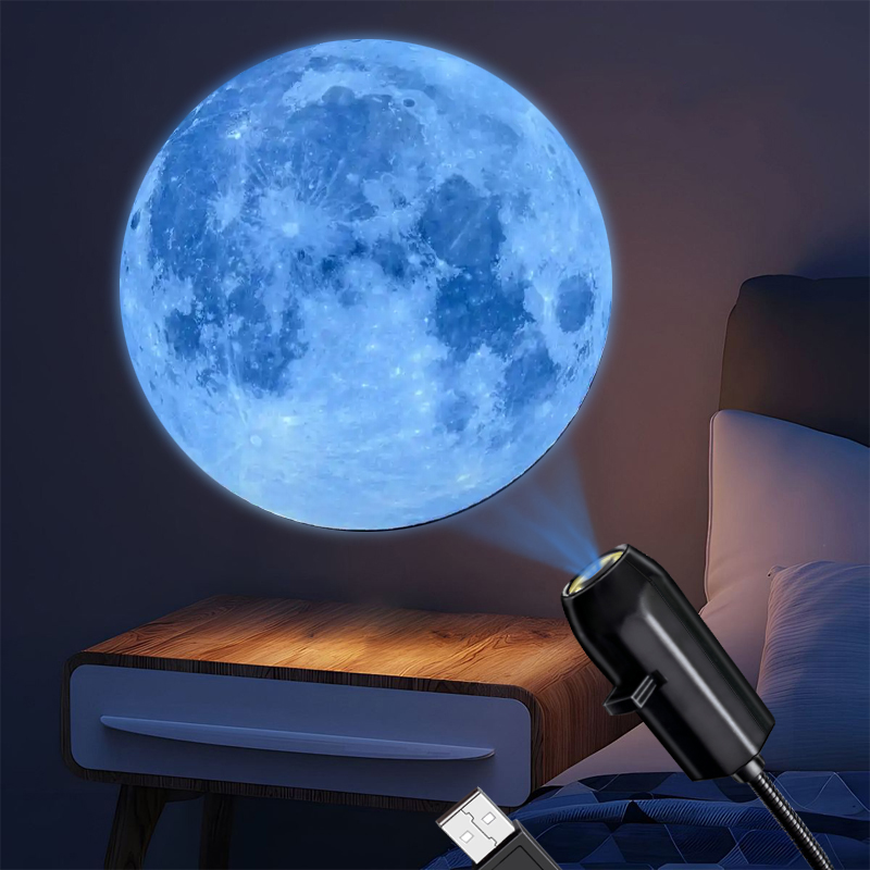 Sunset Lamp Projection - USB techo Luna tierra proyección atmósfera