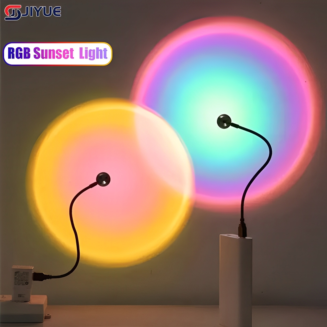 Sunset Lamp Projection - Mini USB ED lámpara de puesta