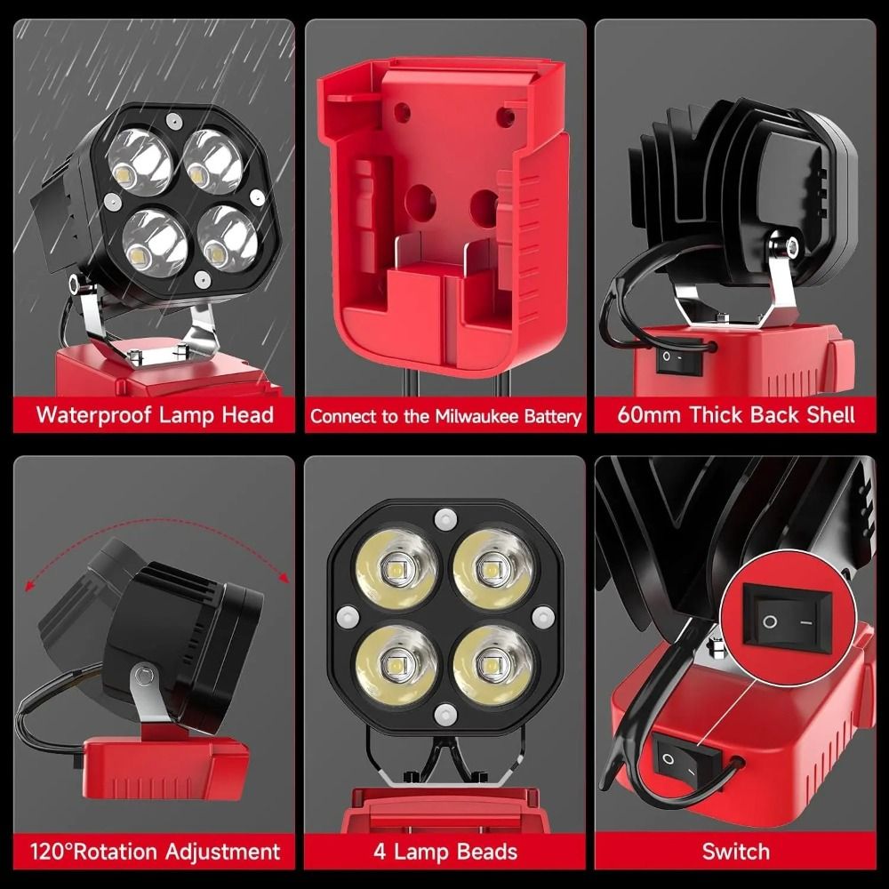 Iluminación para Sitio de Trab - Garage Lighting Decor reseña y precio