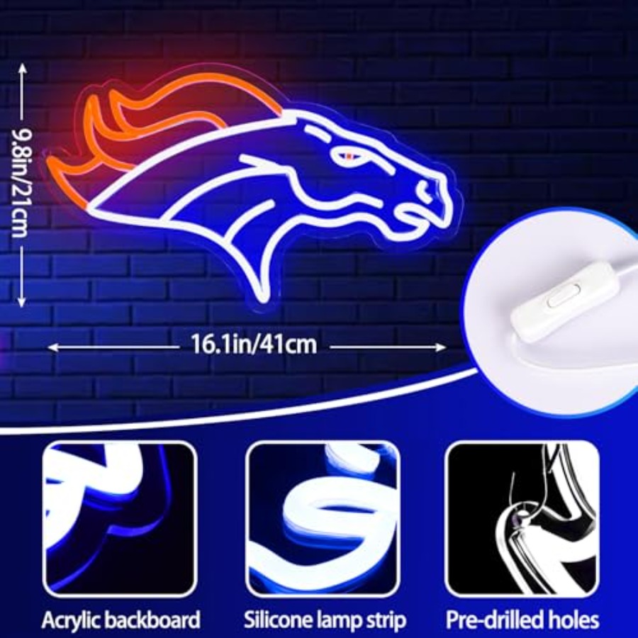 Letrero de Neón de Fútbol Amer - Garage Lighting Decor reseña y precio