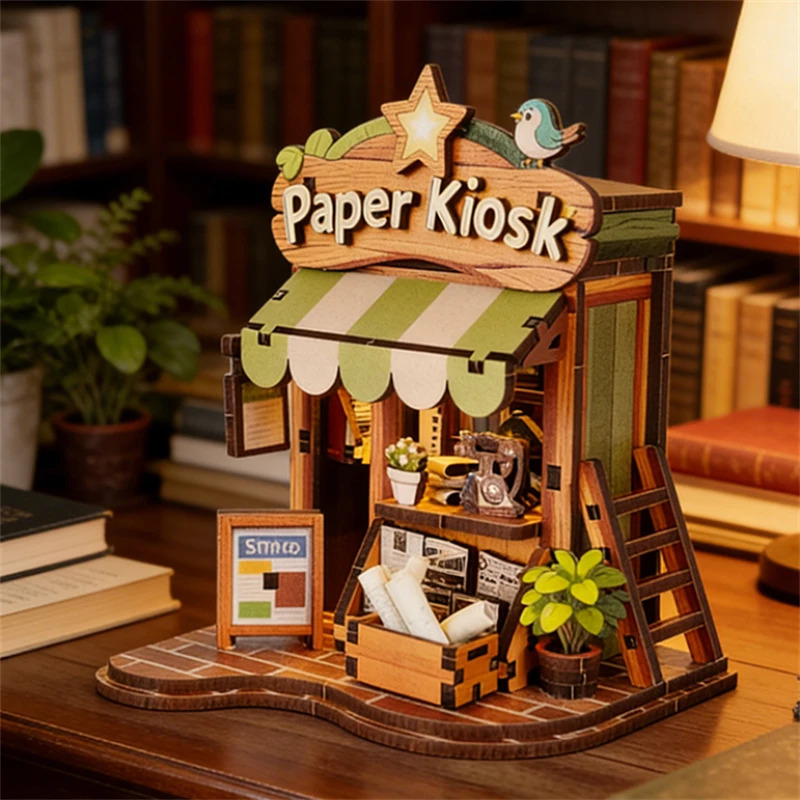 Mini Casa de Madera DIY, Minia - Japanese Lighting Decor reseña y precio