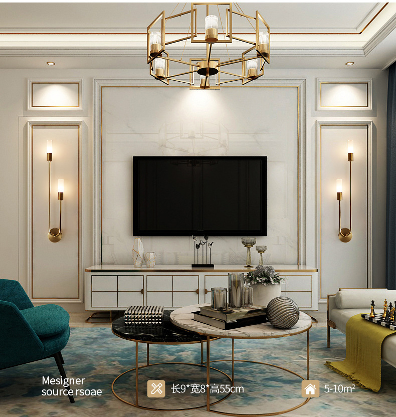 Lámpara de Pared LED Decorativ - Wall Decor Lighting reseña y precio