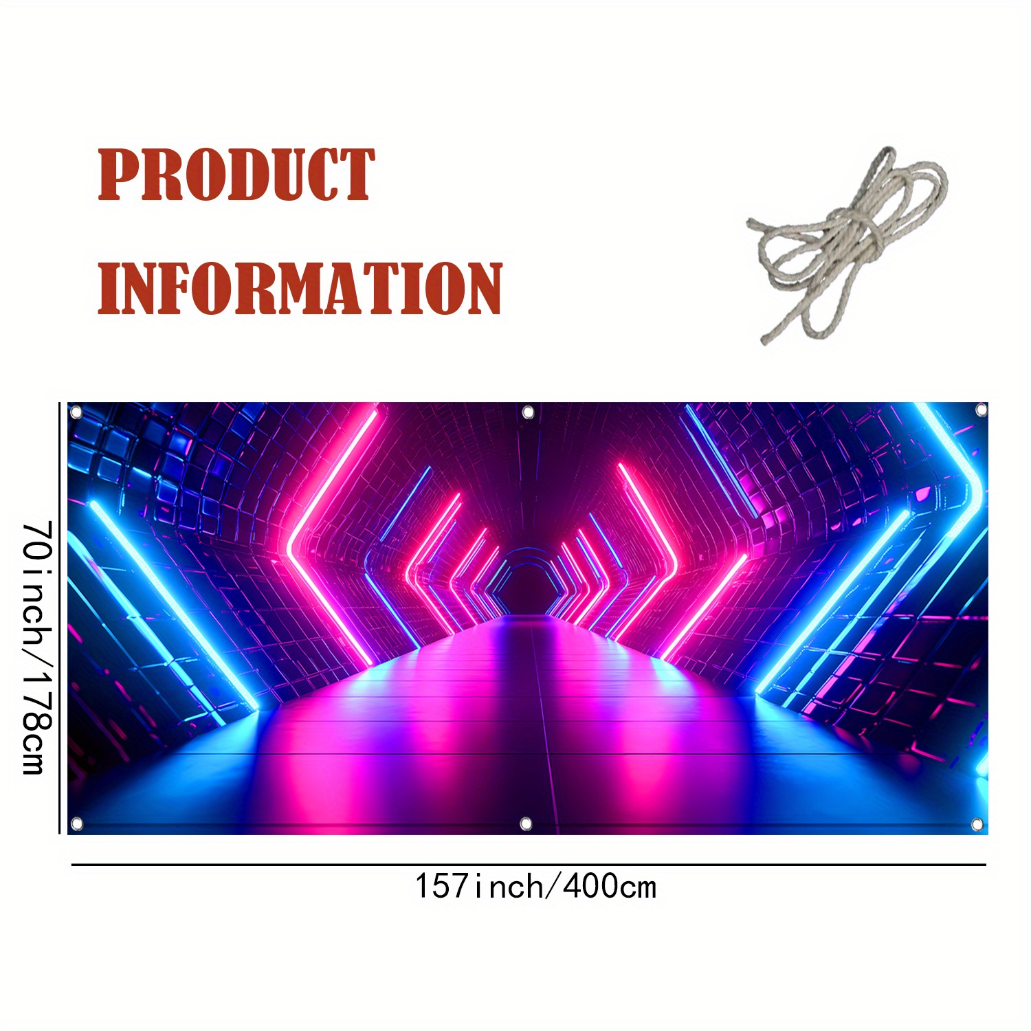 1 túnel creativo del tiempo fu - Garage Lighting Decor reseña y precio