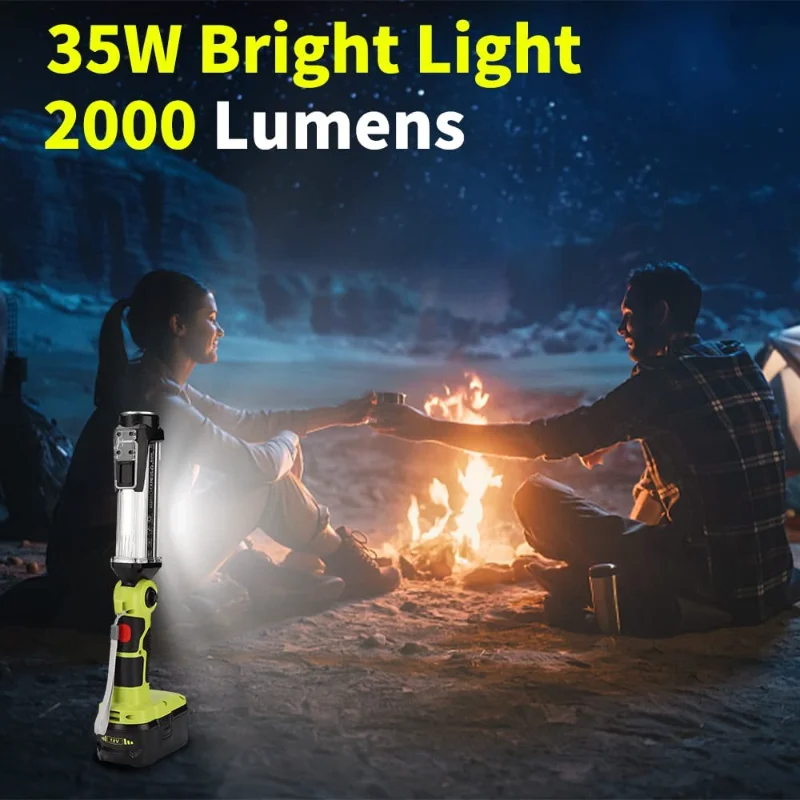 Luz de trabajo LED para Ryobi  - Garage Lighting Decor reseña y precio