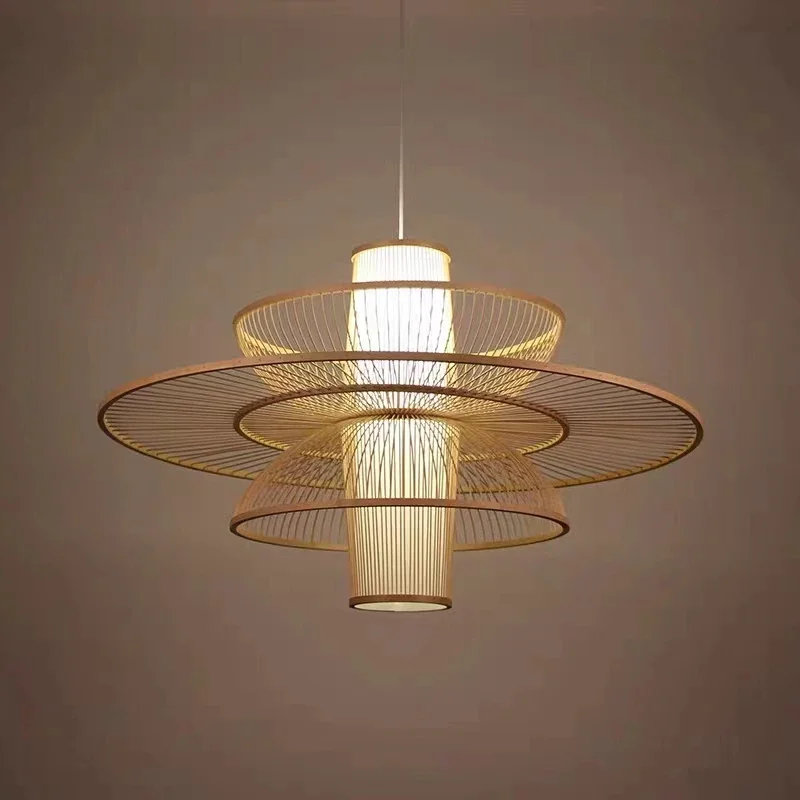 Candelabro de Arte de ratán te - Japanese Lighting Decor reseña y precio