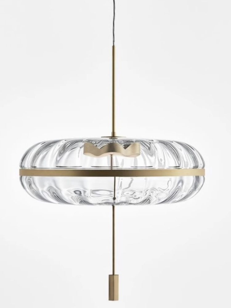 Candelabro de vidrio Circular  - Lighting Decor Store reseña y precio