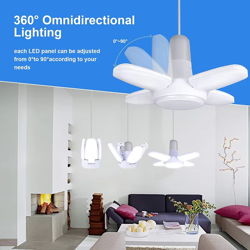 Bombilla LED en forma de venti - Garage Lighting Decor reseña y precio