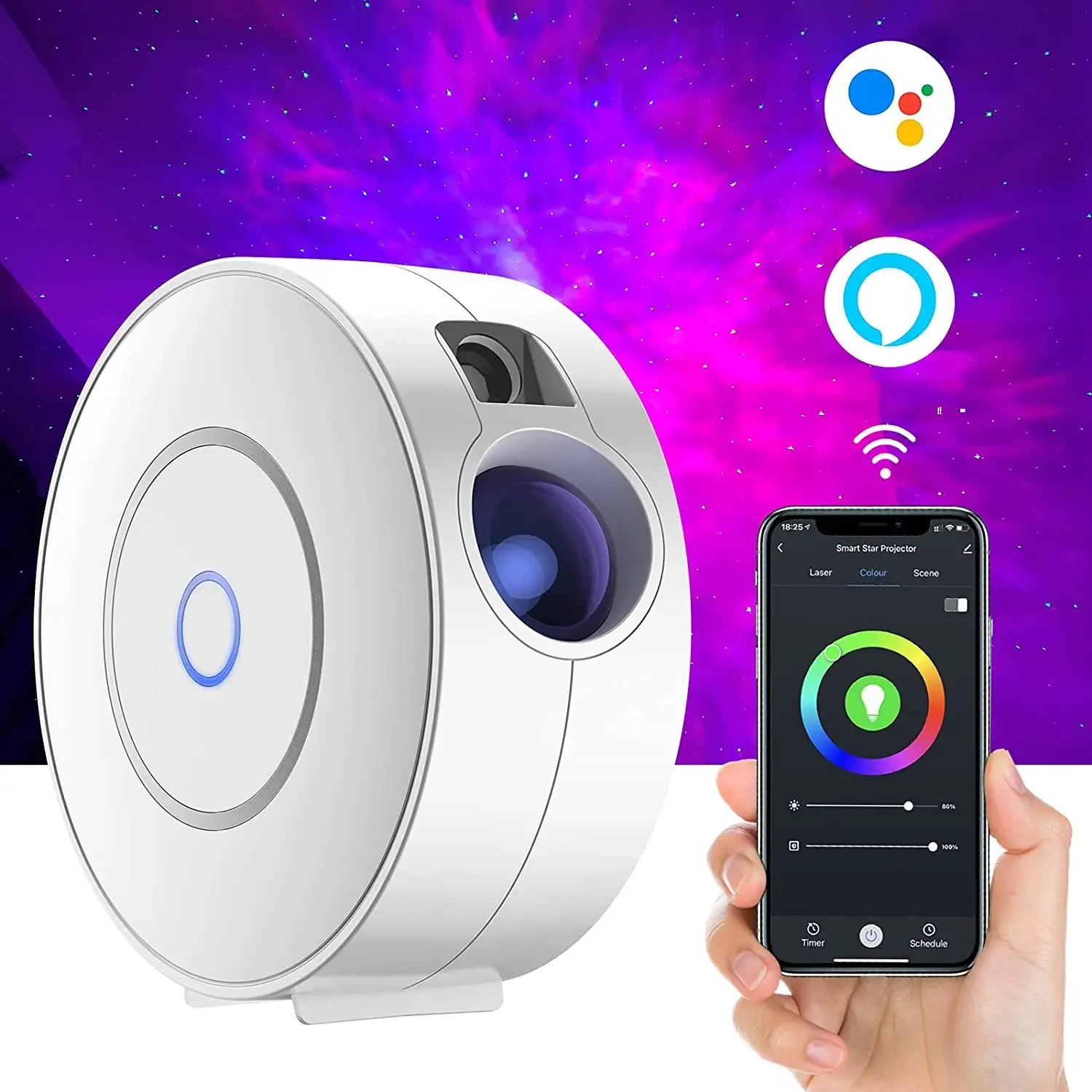 Proyector inteligente de cielo - Sunset Lamp Projection reseña y precio