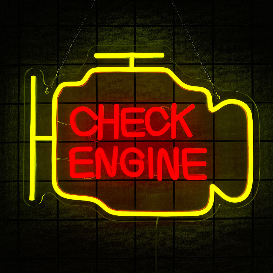 Letrero Luminoso de Neón 'Chec - Garage Lighting Decor reseña y precio