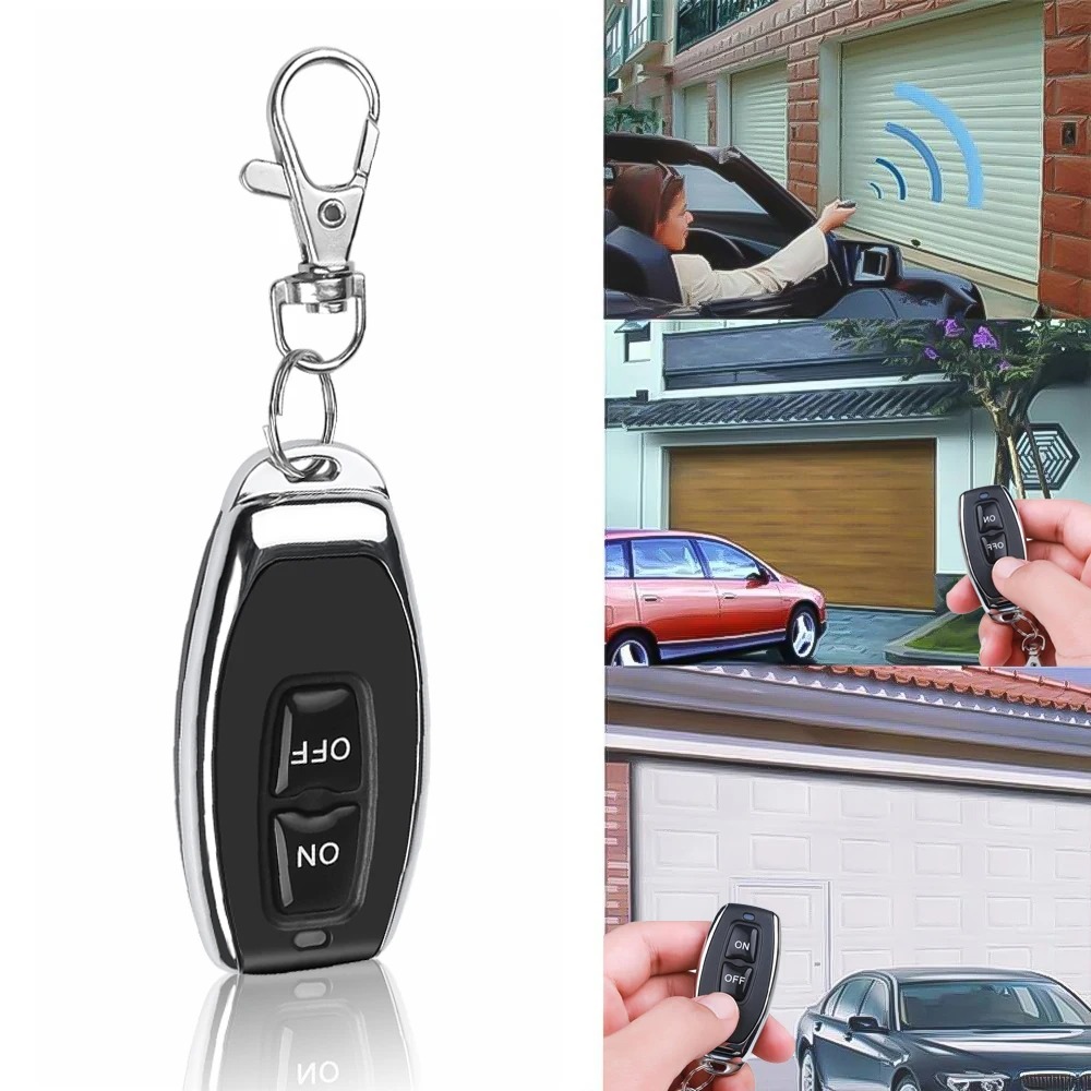 Control remoto RF de 433Mhz, b - Garage Lighting Decor reseña y precio