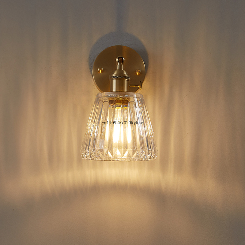 Lámpara de pared de cristal de - Japanese Lighting Decor reseña y precio