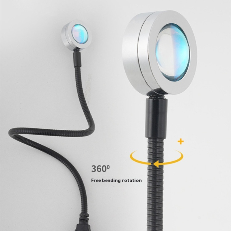 Lámpara de proyección USB pues - Sunset Lamp Projection reseña y precio