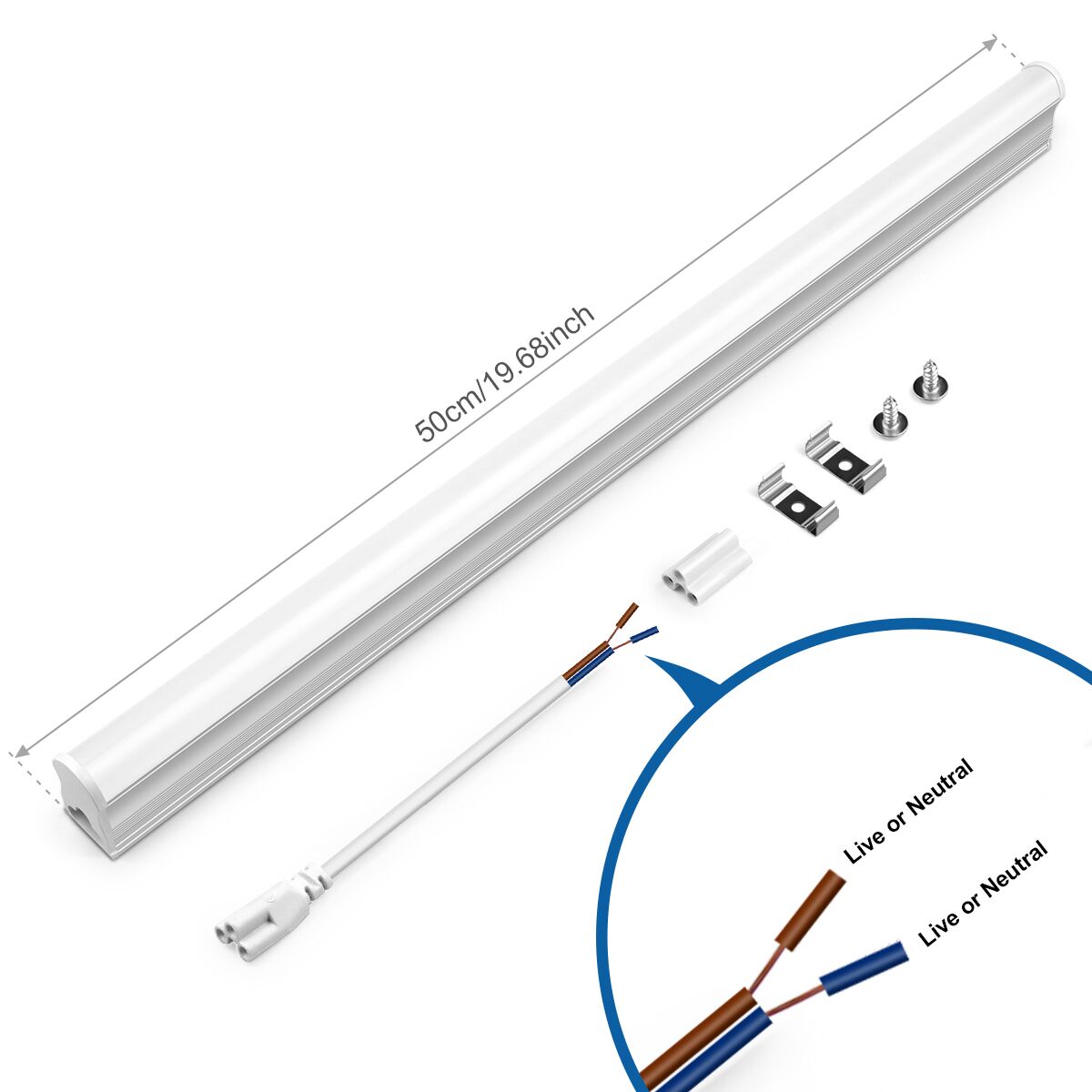 Barra de luz LED de aluminio T - Garage Lighting Decor reseña y precio