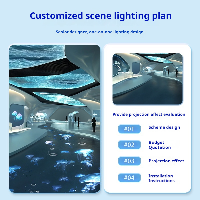 Proyector de bandera flotante  - Lighting Decor Store reseña y precio