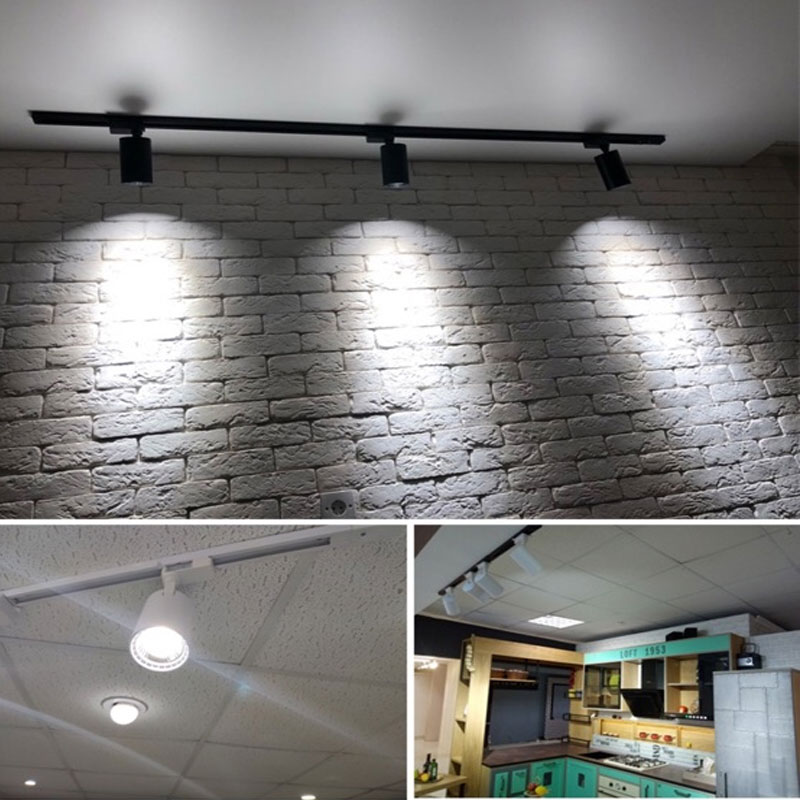 Juego de luces LED para riel,  - Lighting Decor Store reseña y precio