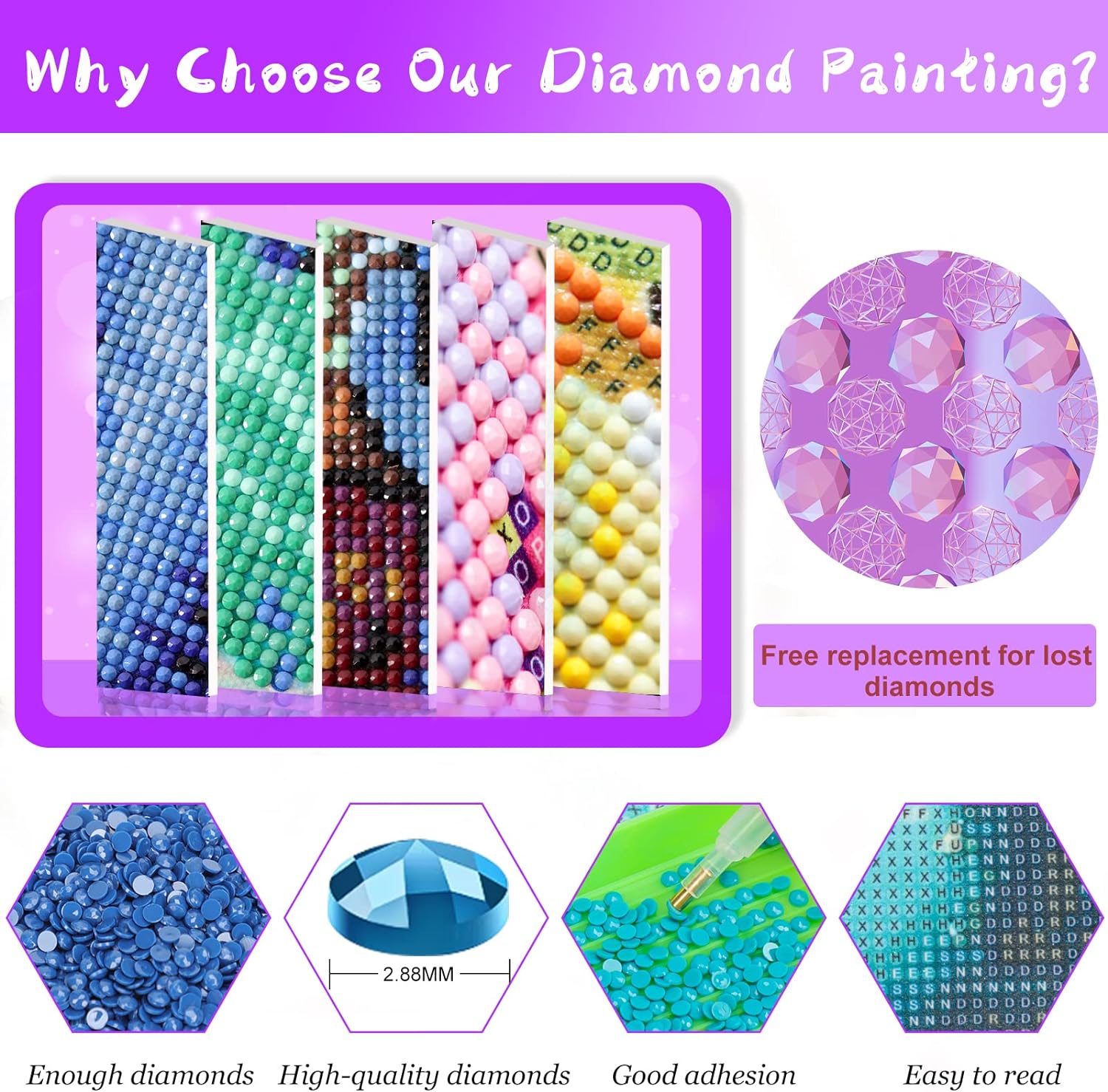 Pintura de Diamantes DIY DEATH - Japanese Lighting Decor reseña y precio
