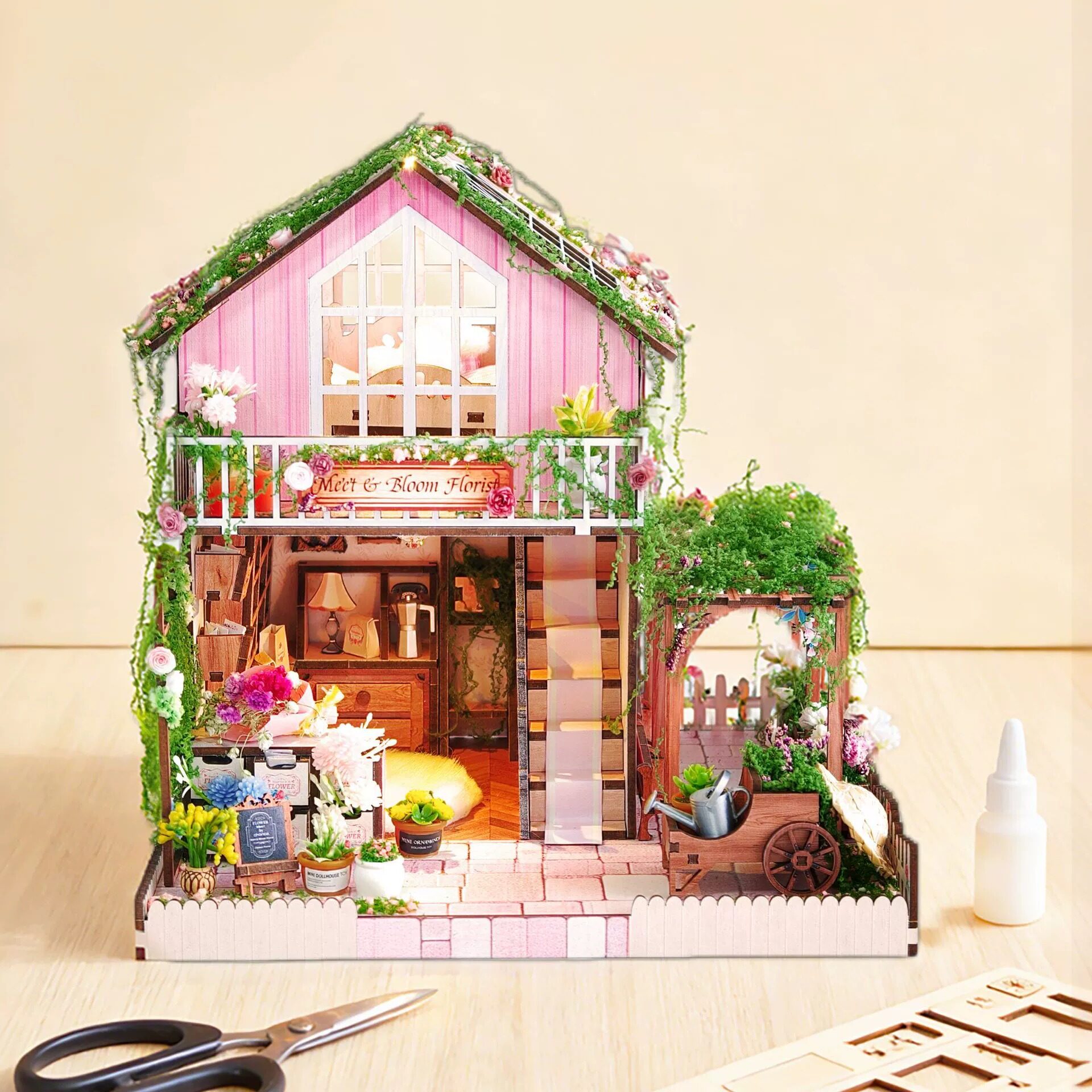 Kits de Miniaturas de Madera p - Lighting Decor Store reseña y precio