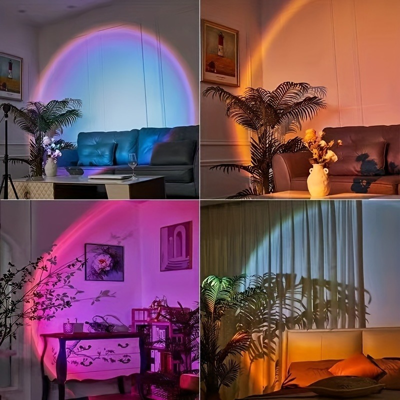 Luz de proyección de puesta de - Sunset Lamp Projection reseña y precio