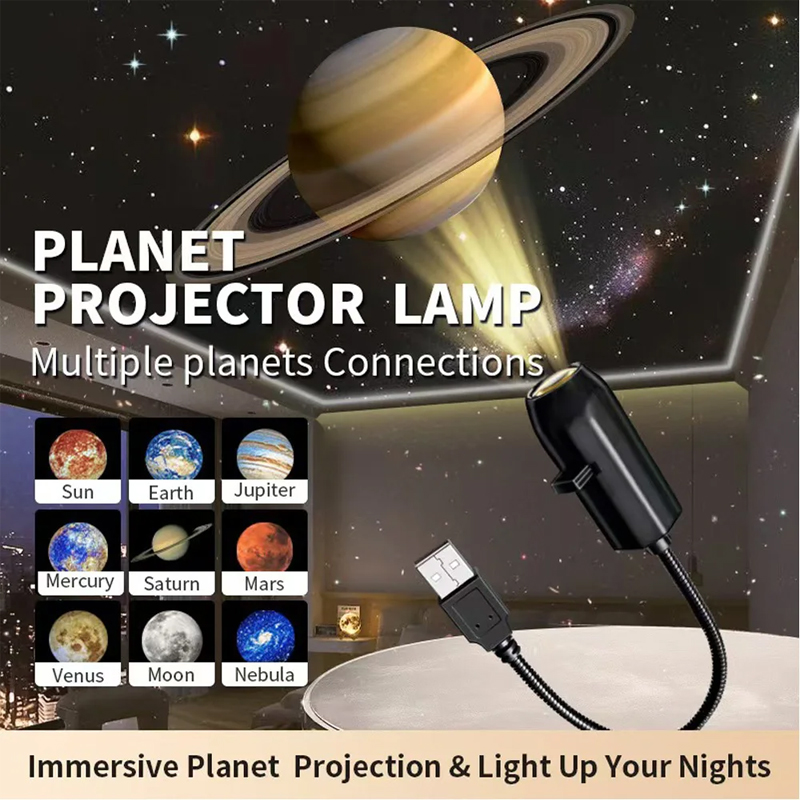 USB techo Luna tierra proyecci - Sunset Lamp Projection reseña y precio