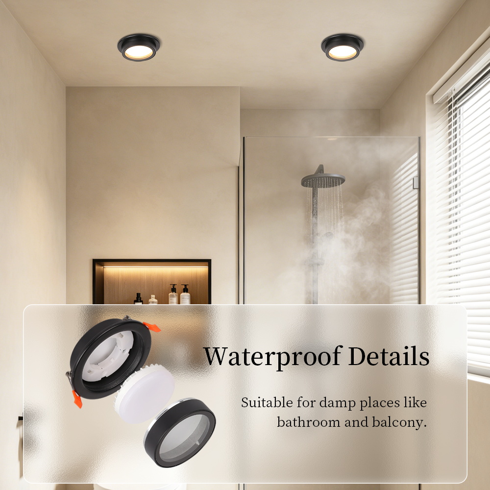 Foco LED Redondo Empotrable GX - Lighting Decor Store reseña y precio
